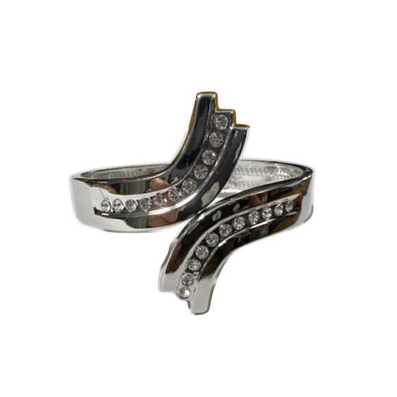 Rhinestone Hinge Fashion Bracelet - Picture 2 of 3